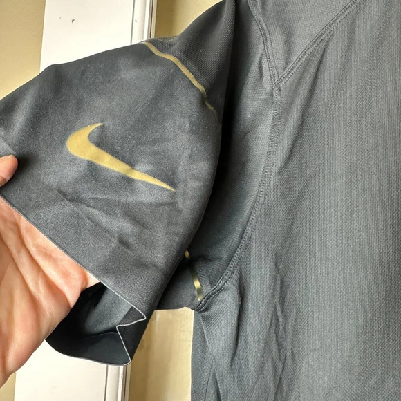 DENVER BRONCO'S NIKE Dri-fit NFL Super Bowl 50 Polo Shirt - size large - Picture 10 of 10